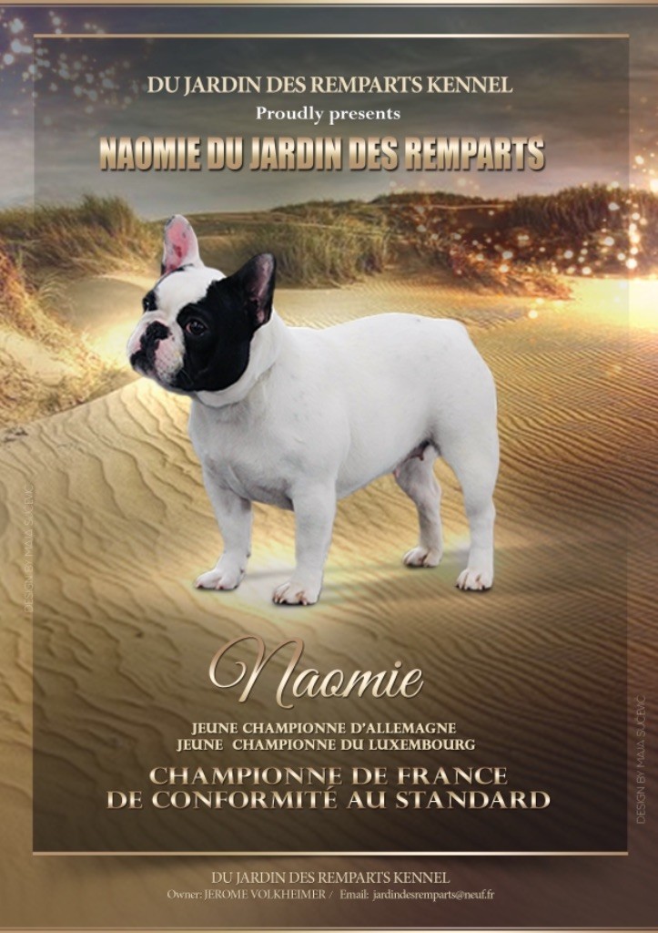 du Jardin des Remparts - CHAMPIONNE DE FRANCE